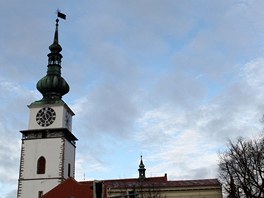 Horolezci Zbynk Nmec a Petr Chmel po ukonen smutku za Vclava Havla na