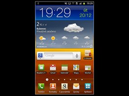 Recenze Samsung Galaxy Note displej