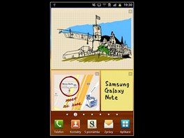 Recenze Samsung Galaxy Note displej