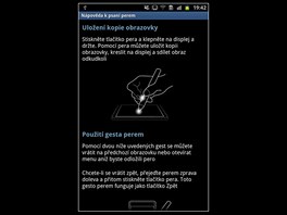 Recenze Samsung Galaxy Note displej