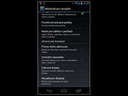 Recenze Galaxy Nexus displej