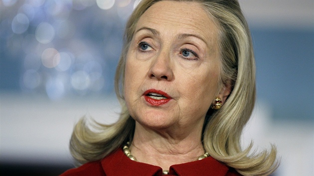 Americká ministryně zahraničí Hillary Clintonová (22. prosince 2011) Americká ministryně zahraničí Hillary Clintonová (22. prosince 2011)