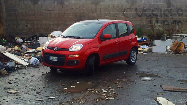 Fiat Panda v Neapoli