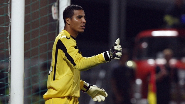 Brankář Alkmaaru Esteban Alvarado Brankář Alkmaaru Esteban Alvarado