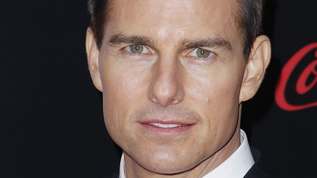 Tom Cruise na premie filmu Mission: Impossible - Ghost Protocol v New Yorku (19. prosince 2011)