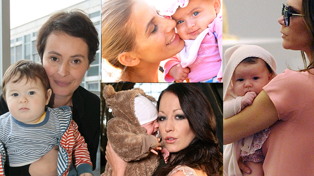 Slavné matky a dti, které se narodily v roce 2011.