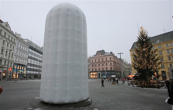 Brnnská chlouba dostala na poslední den v roce ochrannou plátnku.