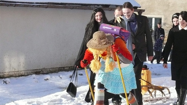 Tradiní závod na historických lyích v Polnice patí k vyhledávaným