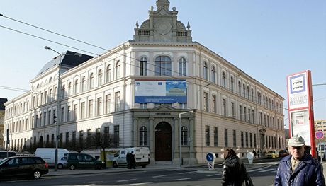 Zrekonstruovaná budova muzea v Ústí nad Labem.