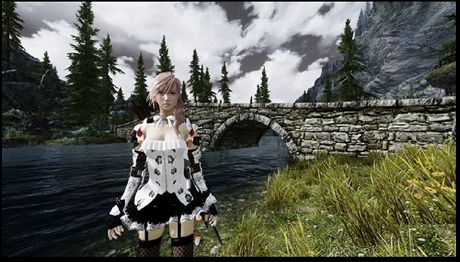 Lightning skin pro TES V: Skyrim