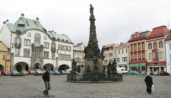 Námstí ve Dvoe Králové nad Labem