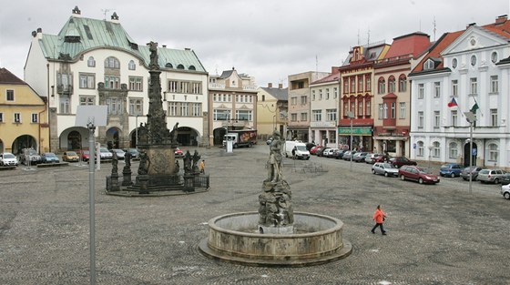 Námstí ve Dvoe Králové nad Labem