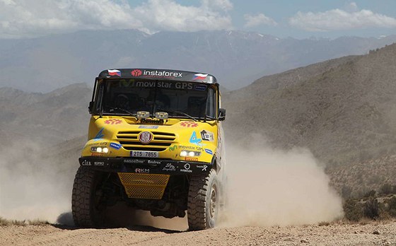 Ale Lorpais na Rallye Dakar