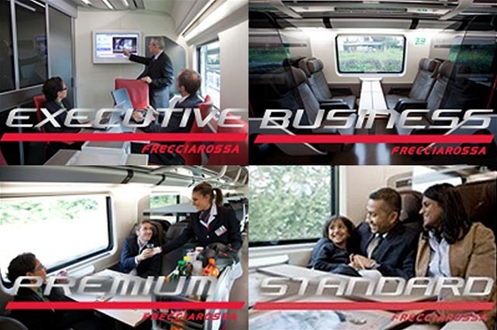 Vizuál reklamní kampan Trenitalia