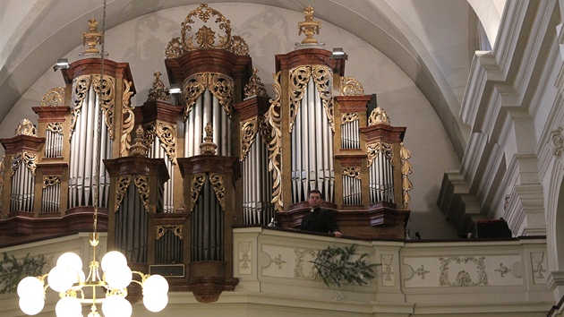 Po osmdesáti letech jsou varhany ve svatomartinském kostele v Tebíi v