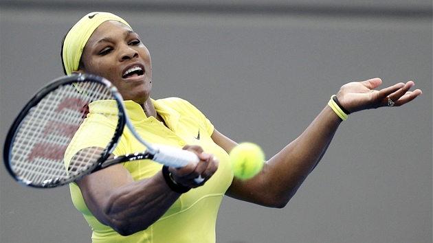 Serena Williamsov na turnaji v Brisbane