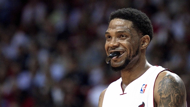 ÚSMV SLUÍ KADÉMU. Udonis Haslem z Miami Heat.