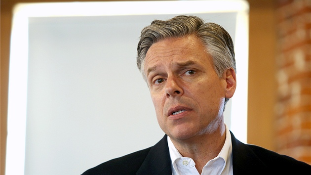 Republikánský kandidát Jon Huntsman (29. prosince 2011)