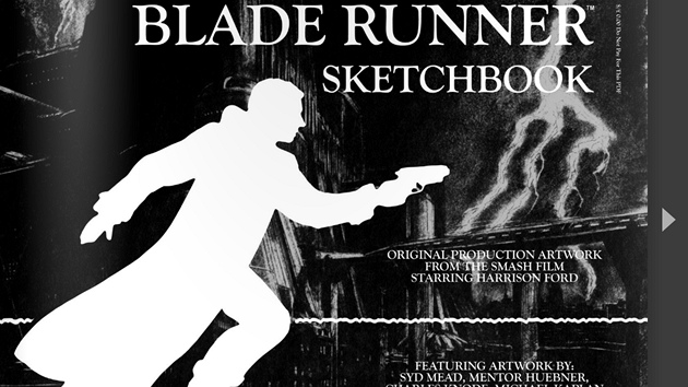 "Oblka" knihy skic k filmu Blade Runner, kter je voln pstupn na internetu.