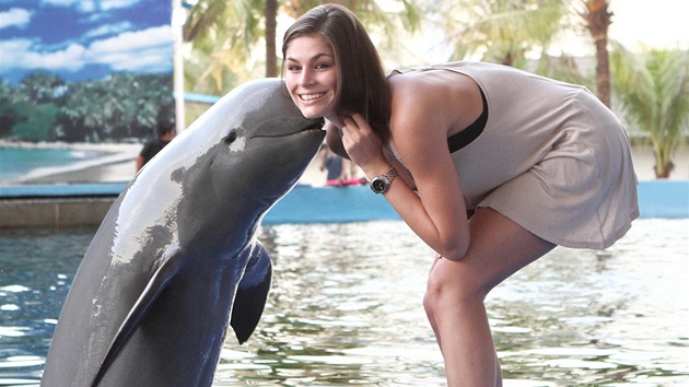 Finalistky eské Miss v thajském delfináriu