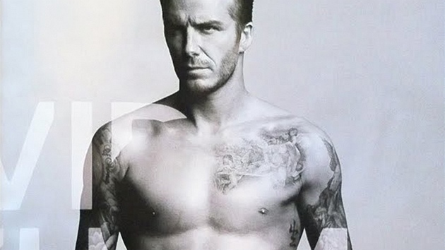 David Beckham v reklamní kampani pro H&M (2012)