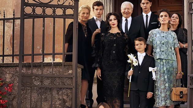 Monica Bellucci v reklam pro Dolce&Gabbana 
