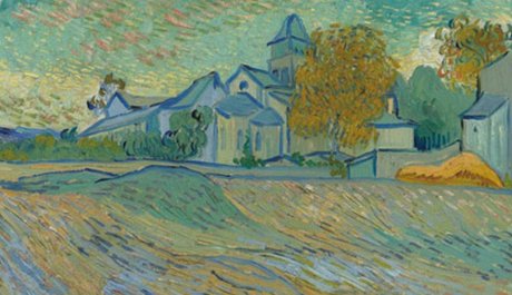 Ze sbírky Elizabeth Taylorové - Vincent Van Gogh: Pohled na psychiatrický ústav