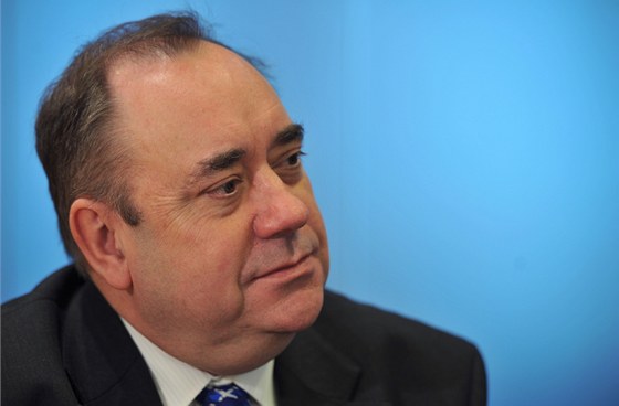 Skotský ministerský pedseda Alex Salmond