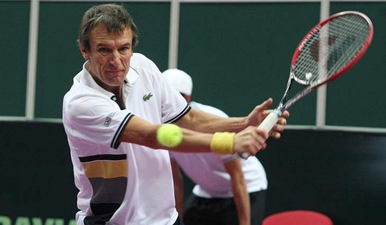 Mats Wilander s raketou v ruce. Jak si povede v roli poradce Keysové? 