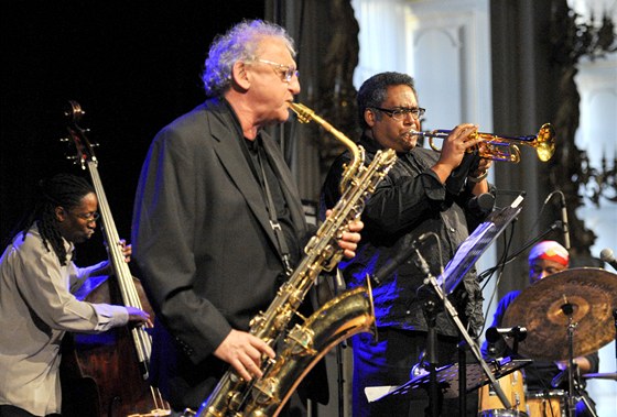 Popisek z TK: Na koncert Pocta Milesi Davisovi v cyklu Jazz na Hrad zahráli