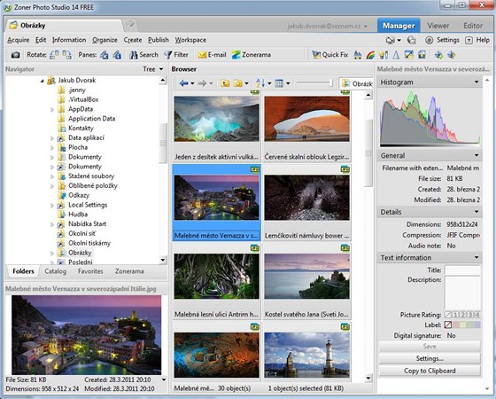 Zoner Photo Editor Free 14 