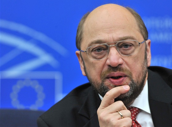 Pedseda Evropského parlamentu (EP) Martin Schulz