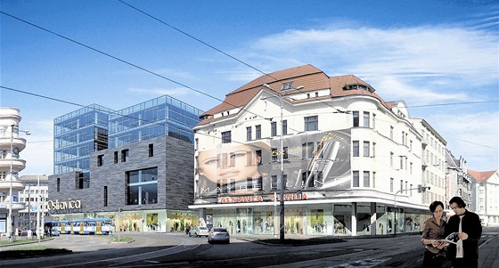 Tak by mohlo vypadat nové Obchodní centrum Ostravica v centru moravskoslezské metropole.