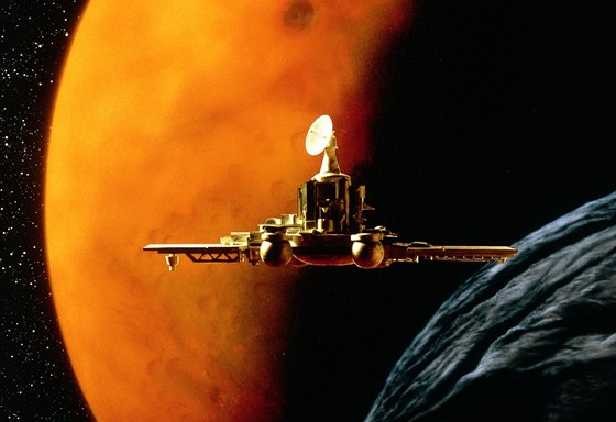 Fobos-Grunt tak, jak ho nikdo neuvidíme: nad svým cílem, msícem Phobos (Rozdíl