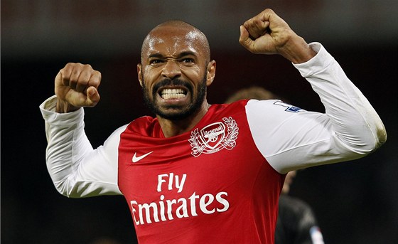 Thierry Henry byl v Arsenalu milákem fanouk.