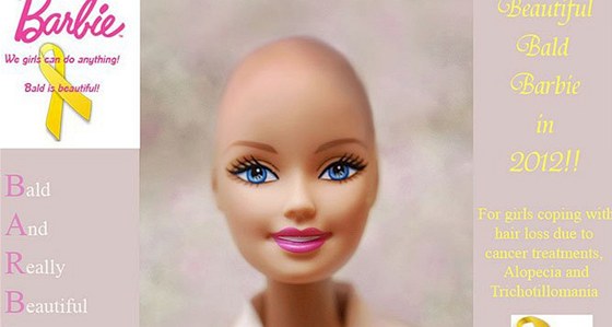 Bald is beautiful! Kampa chce po americké firm Mattel, aby zaala vyrábt...