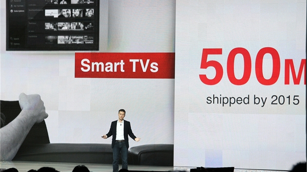 Podle Kyncla se do roku 2015 prodá 500 milion chytrých televizí.