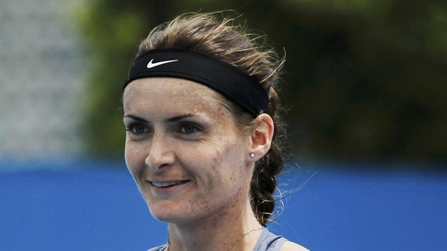 SPOKOJENÝ ÚSMV. Iveta Beneová ve druhém kole Australian Open
