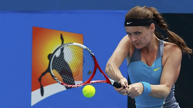CÍLEVDOMÁ. Iveta Beneová ve druhém kole Australian Open. 