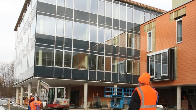 Stavba vdeckotechnického parku Univerzity Tomáe Bati ve Zlín