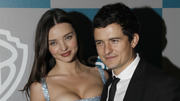 Miranda Kerrová a Orlando Bloom