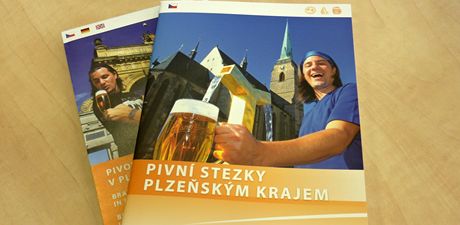 Plzeský kraj práv vydal publikaci Pivní stezky Plzeským krajem.