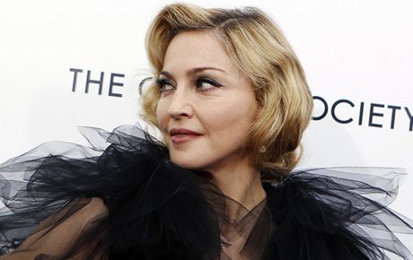 Madonna na premiée filmu W.E. (New York, 23. ledna 2012)