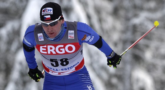 OBHÁJIL. Lukáe Bauer je znovu mistrem eské republiky v bhu na lyích.