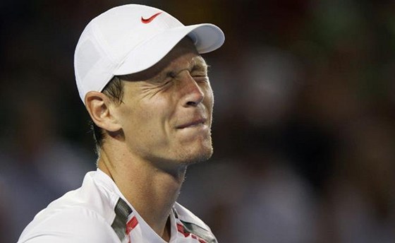 NEPOVEDLO SE. Tomá Berdych skonil na Australian Open ve tvrtfinále po prohe