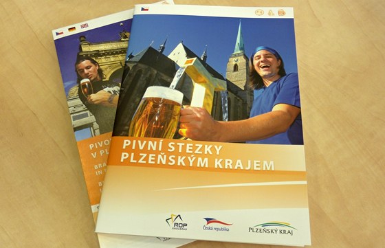 Plzeský kraj práv vydal publikaci Pivní stezky Plzeským krajem.