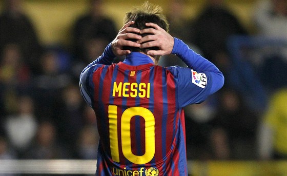 ZKLAMANÁ HVZDA. Ani Lionel Messi nepomohl Barcelon k výhe nad Villarrealem.