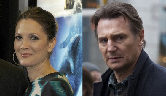 Drew Barrymore a Liam Neeson