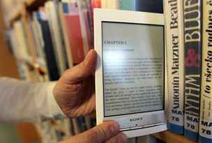 Trh s elektronickými knihami je u tvrtým rokem na vzestupu. Ilustraní foto