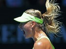 ANO! Ruska Maria arapovov slav postup do semifinle tenisovho Australian
